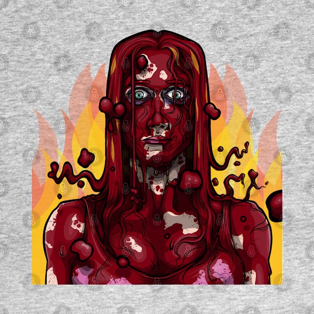 Carrie White by forcefedartanddesign